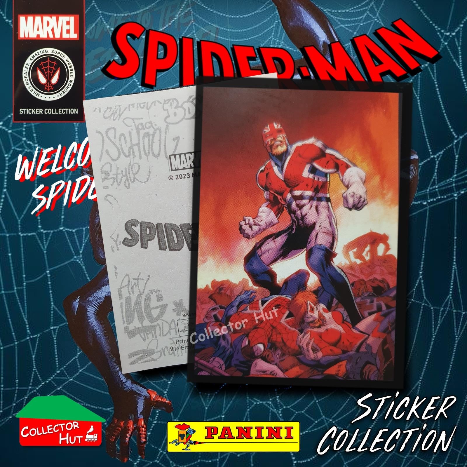 Panini Spider-Man Spider-Verse 2023 Collection Sticker Singles #1-163 & F1-30