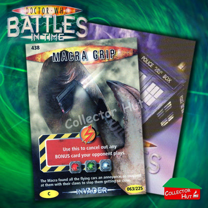 DOCTOR WHO Battles in Time #376-600 INVADER RARE & COMMON CARDS YOU CHOOSE