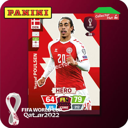 Panini Adrenalyn XL Qatar World Cup 2022 Trading Cards BASE SET #28-144