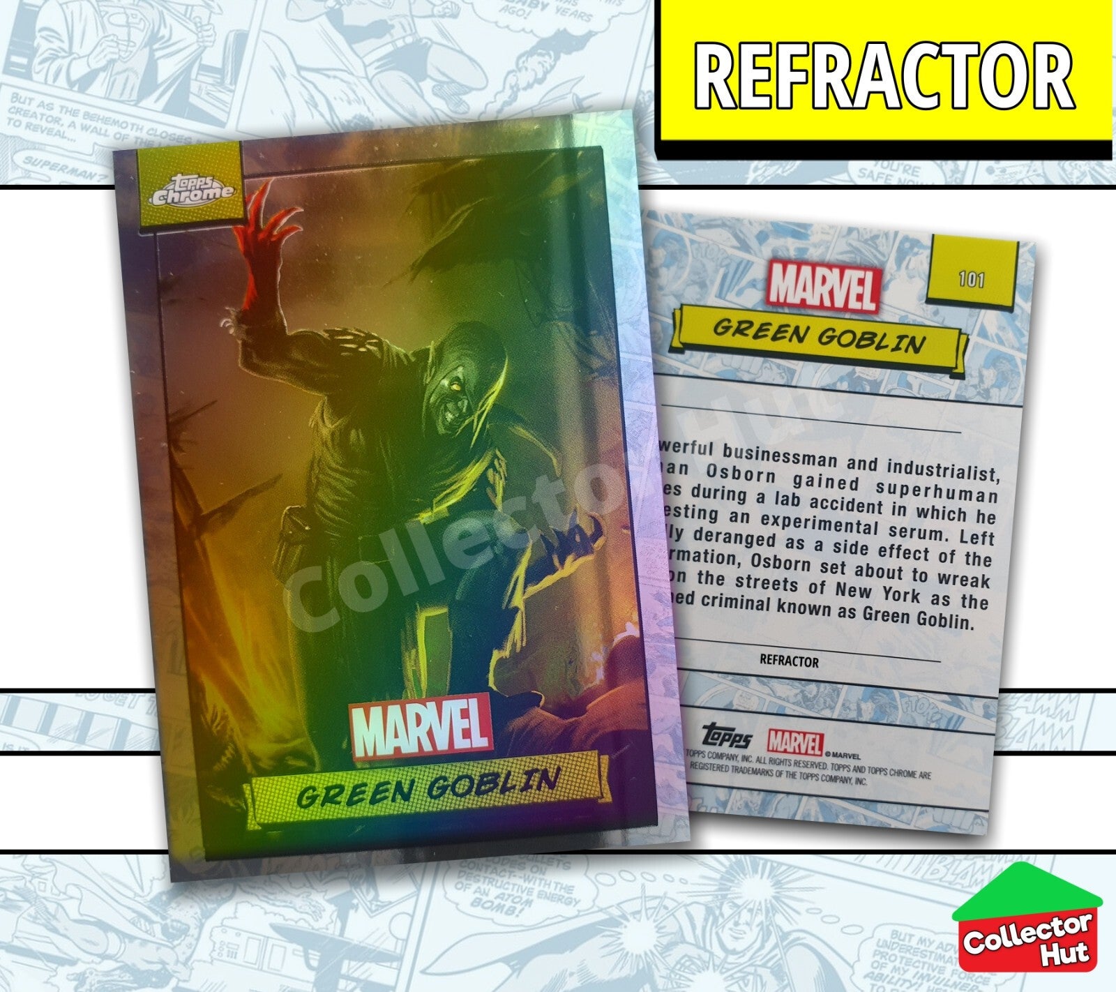 Marvel Topps Chrome 2024 REFRACTOR Card Collection YOU CHOOSE