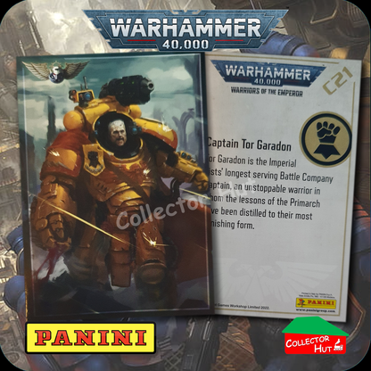 PANINI Warhammer 40,000 40k Warriors of the Emperor Trading Cards You Choose