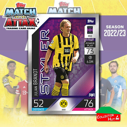 Topps Match Attax Europa Champions League 2022/23 TCG Trading Cards Base 190-387