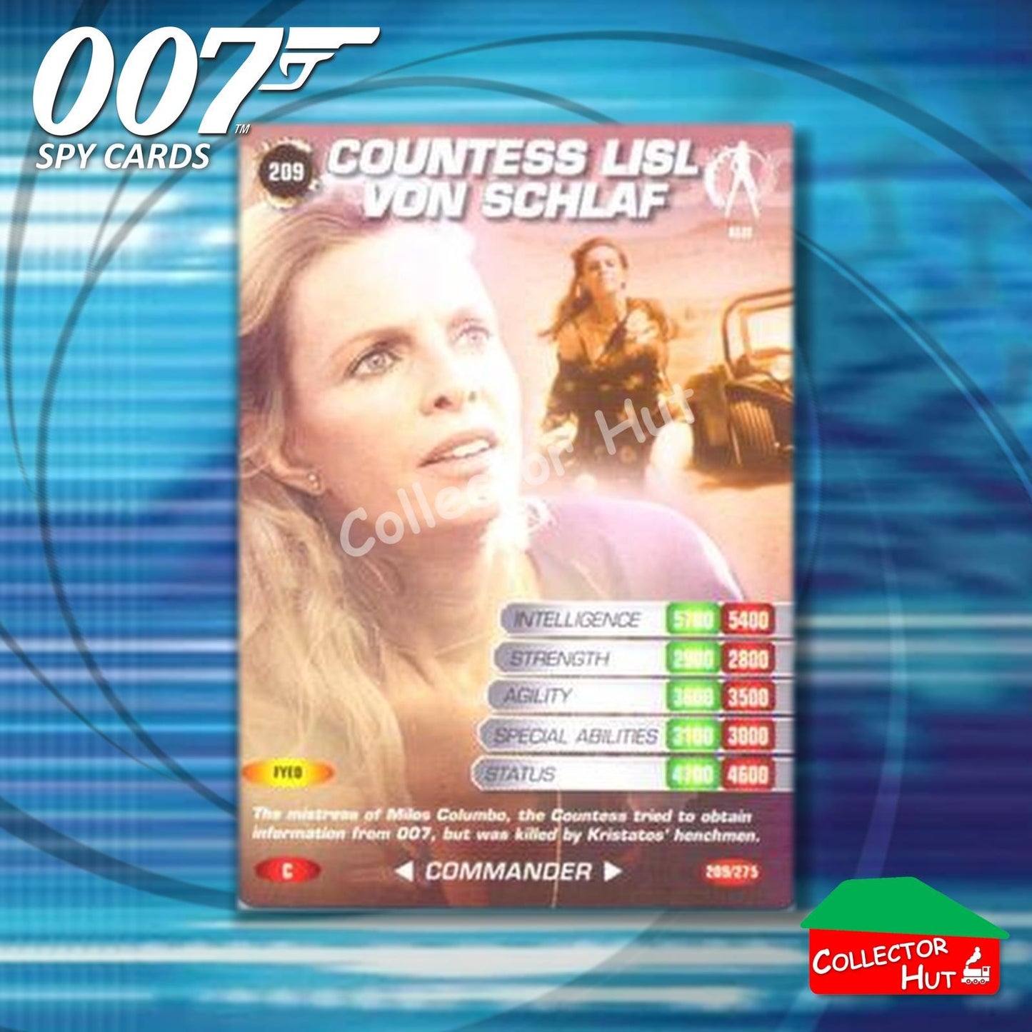 James Bond 007 Commander Spy Cards BASE COMMON YOU CHOOSE