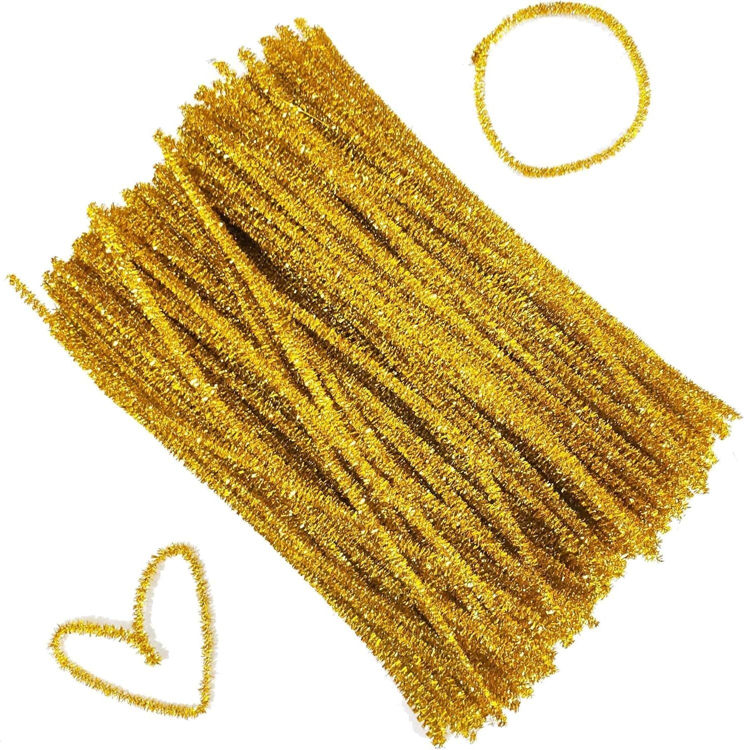 Chenille Craft Stems Pipe Cleaners 20pcs 30cm x 6mm Long Flexible Craft Supplies