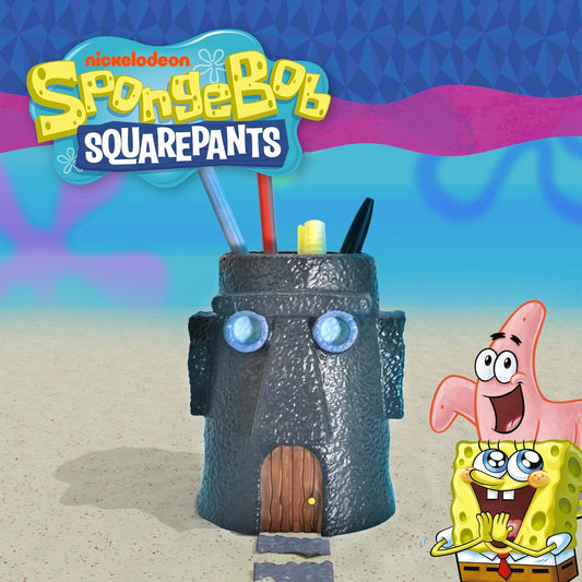 Spongebob Squarepants Pen & Pencil Holder Desk Tidy Licensed Blue Sky