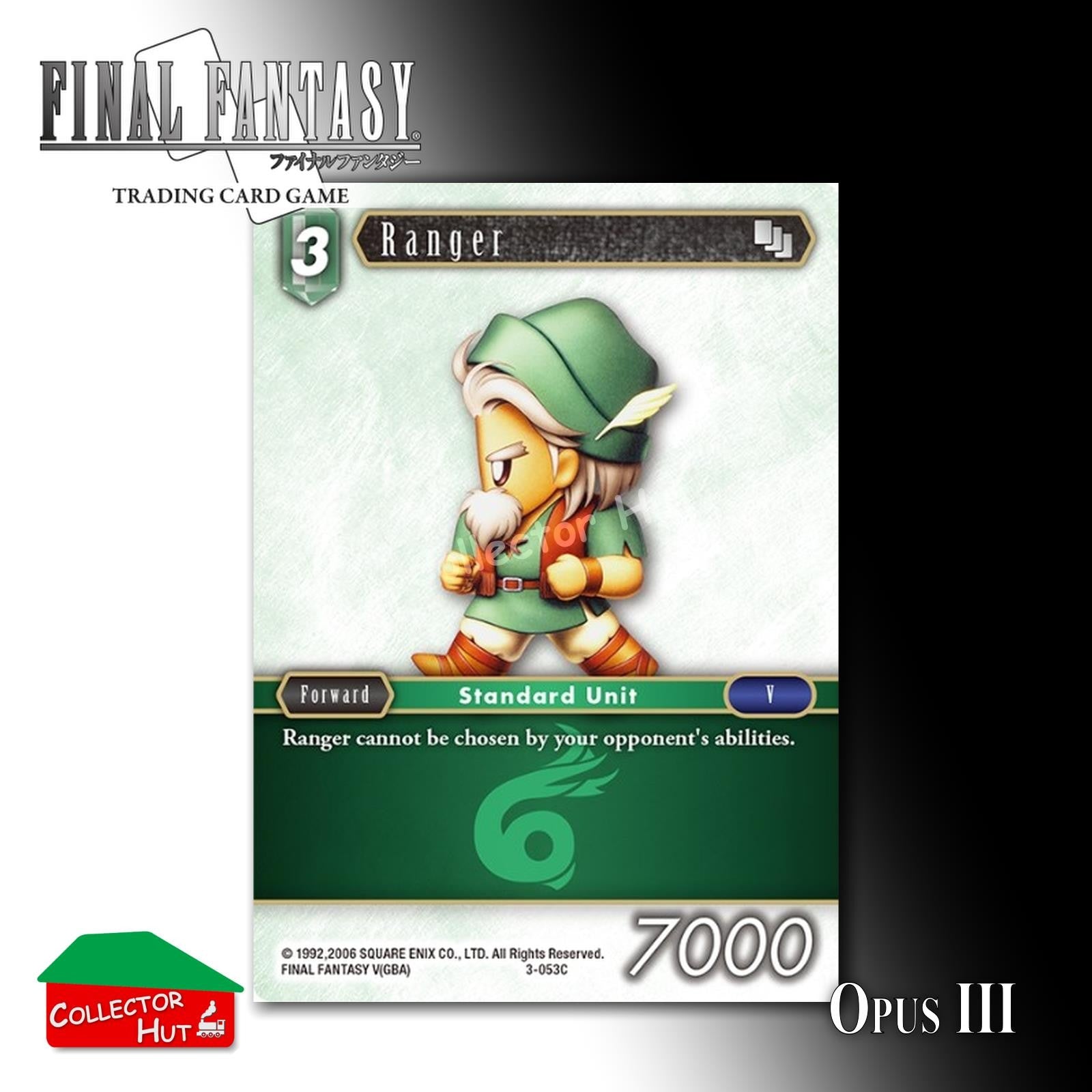 Final Fantasy Trading Card Game OPUS III 3 FOIL CARDS You Choose