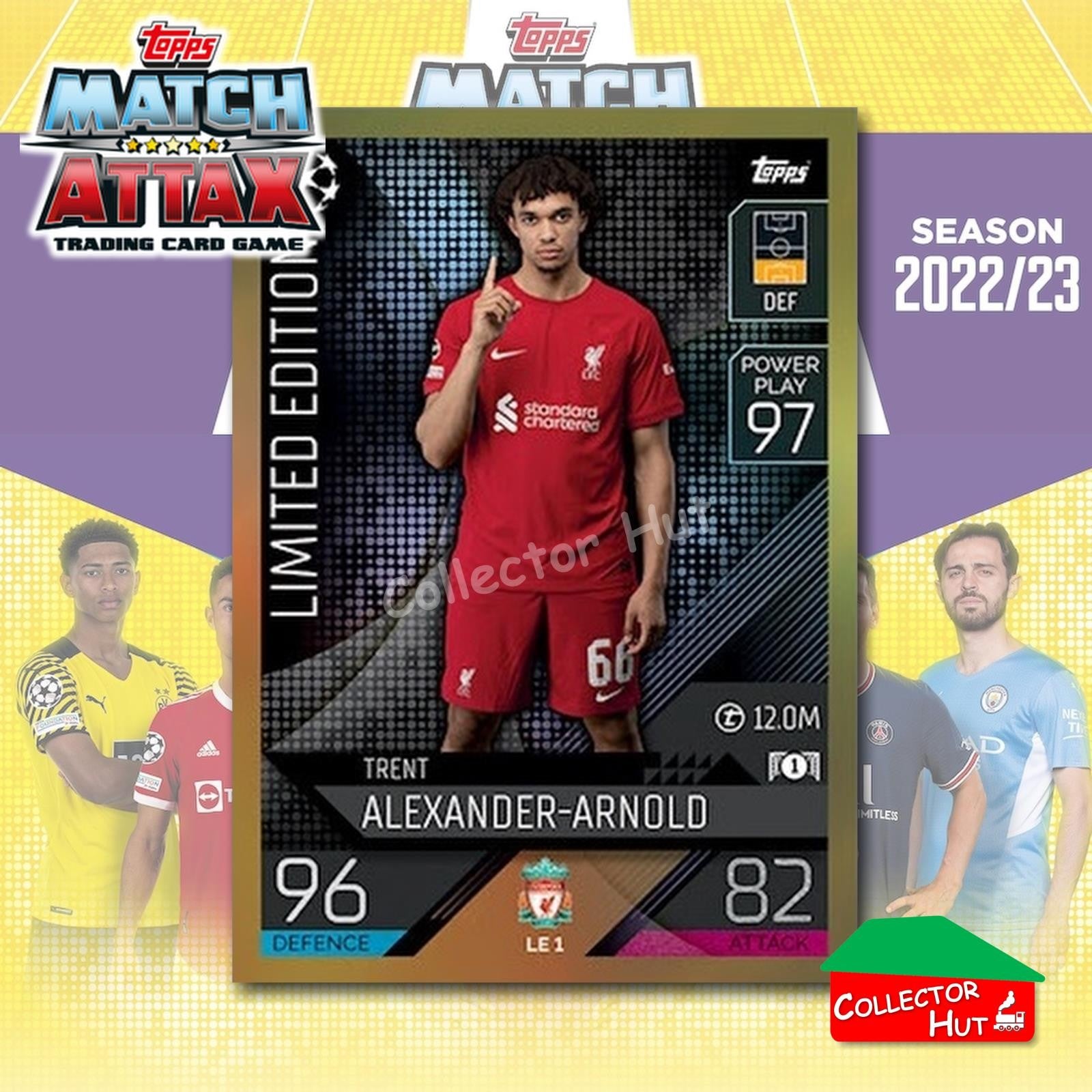 Topps Match Attax EuropA Champions League 2022/23 FOIL LEGEND LIMITED CARDS