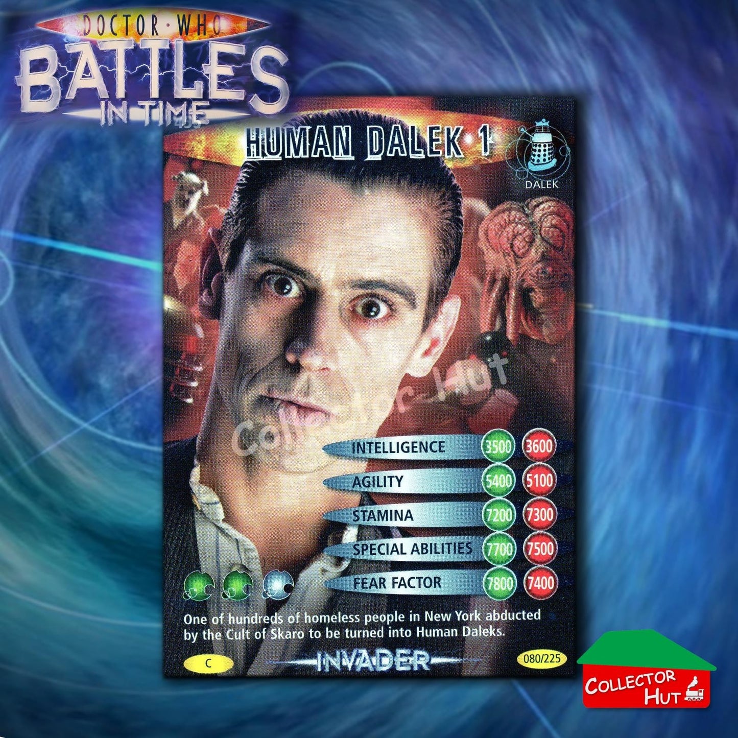 DOCTOR WHO Battles in Time #376-600 INVADER RARE & COMMON CARDS YOU CHOOSE