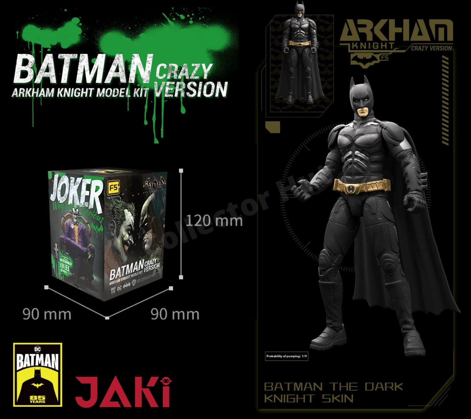 Batman Arkham Knight Model Kits 3.75" F5 Jaki