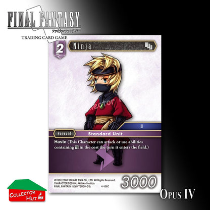 Final Fantasy Trading Card Game OPUS IV 4 Singles You Choose