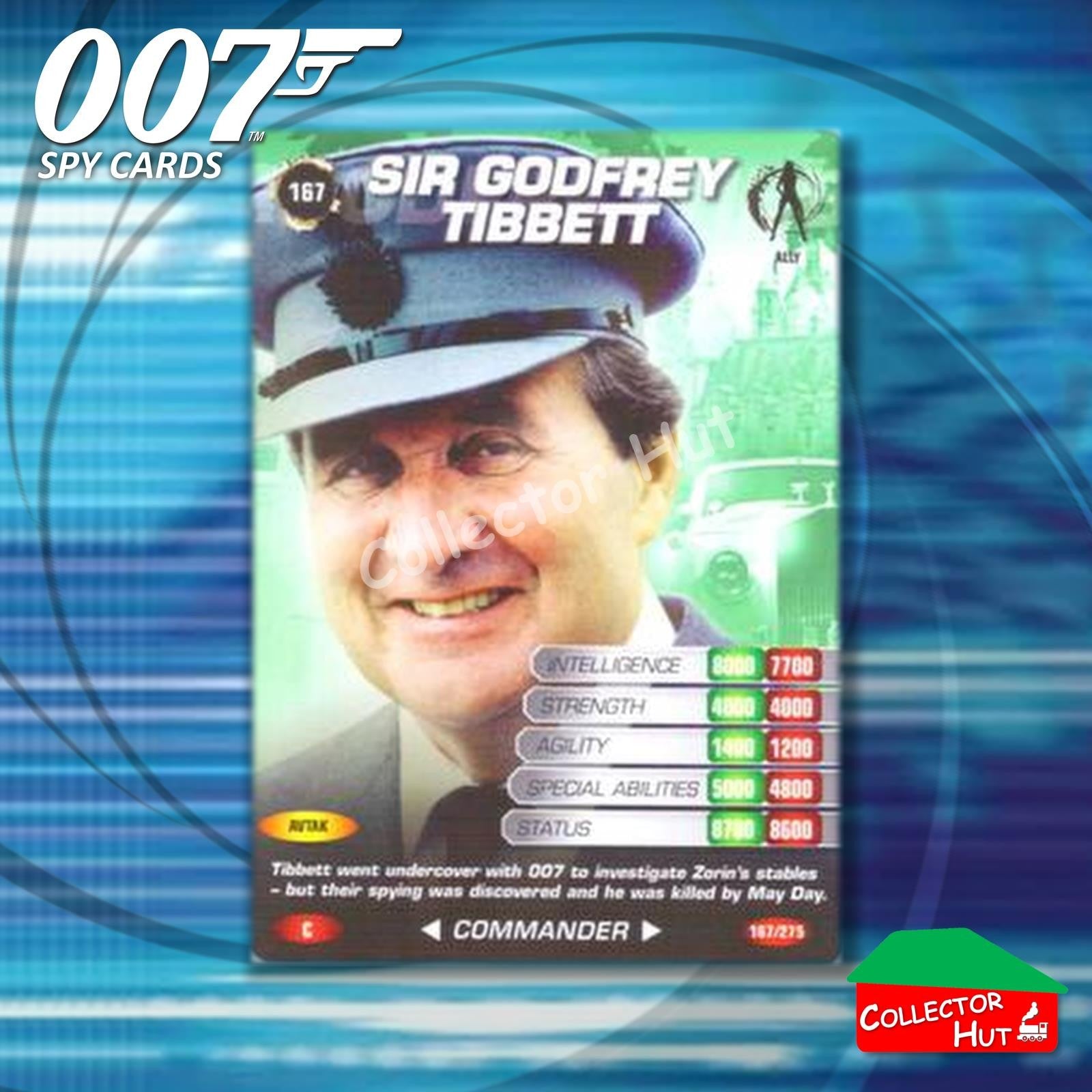 James Bond 007 Commander Spy Cards BASE COMMON YOU CHOOSE