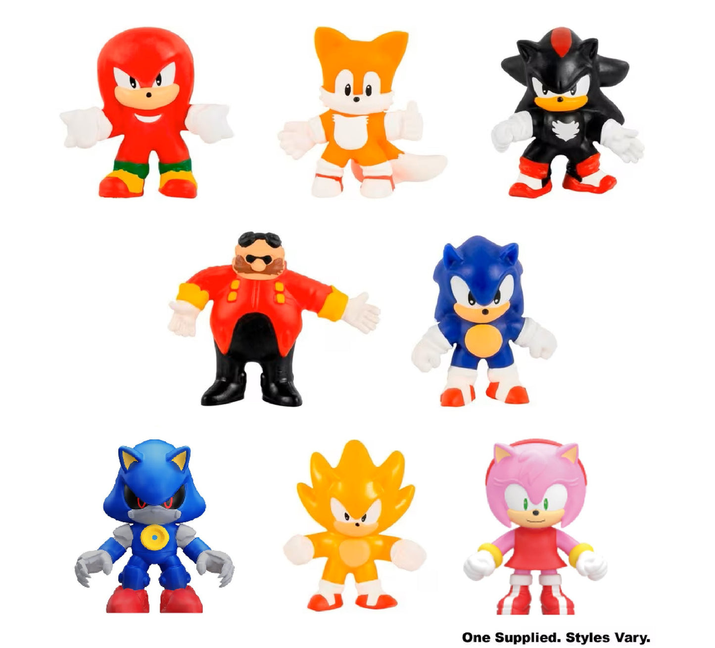 Heroes of Goo Jit Zu Sonic the Hedgehog Minis Stretchy Sensory Toys to Collect!