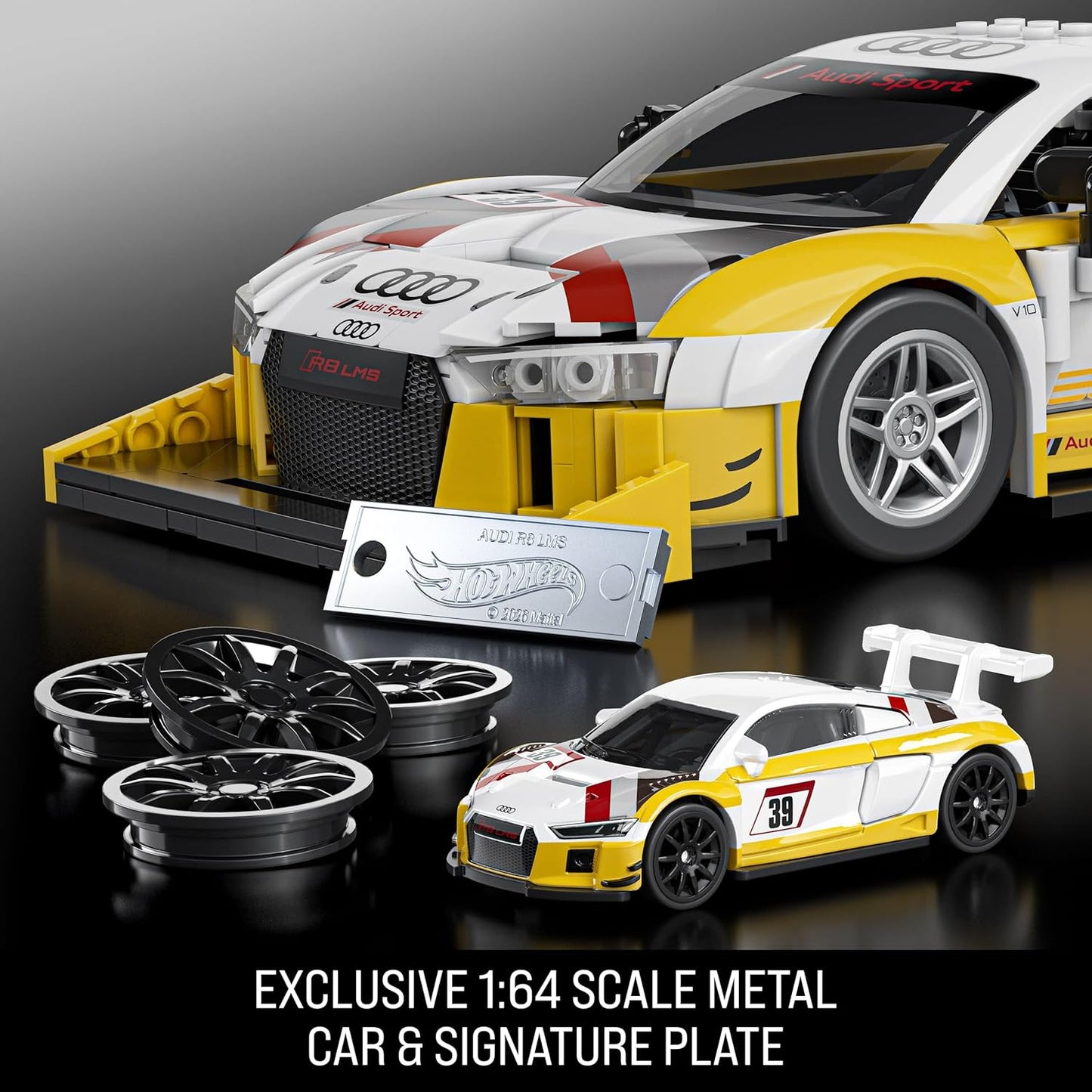 Hot Wheels Brick Shop ELITE 1:16 Scale Model Car Kits