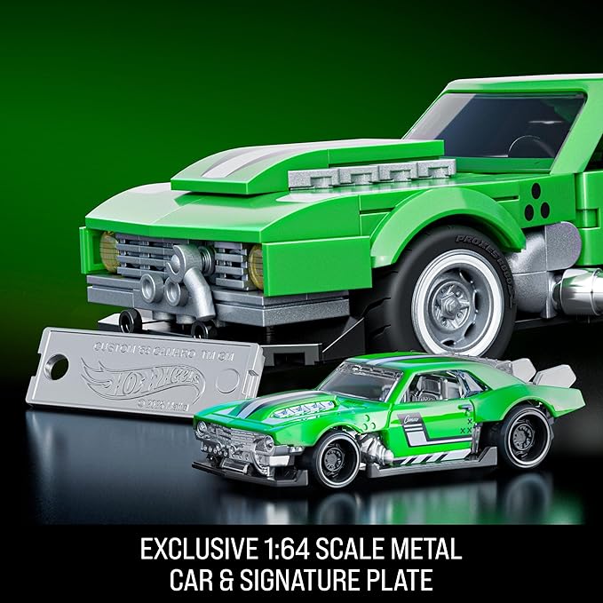 Hot Wheels Brick Shop SPEED 1:32 Scale Model Car Kits
