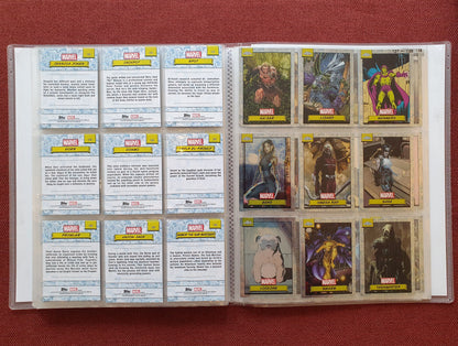 Marvel Topps Chrome 2024 Base Card Collection COMPLETE 150 SET