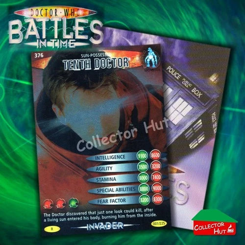 DOCTOR WHO Battles in Time #376-600 INVADER RARE & COMMON CARDS YOU CHOOSE