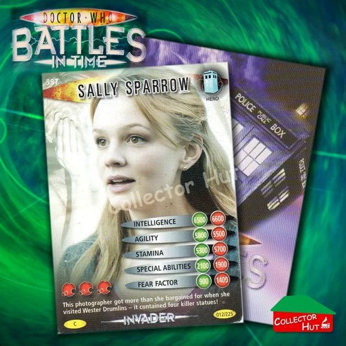DOCTOR WHO Battles in Time #376-600 INVADER RARE & COMMON CARDS YOU CHOOSE