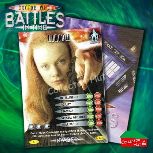 DOCTOR WHO Battles in Time #376-600 INVADER RARE & COMMON CARDS YOU CHOOSE