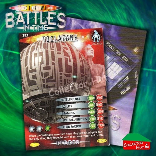 DOCTOR WHO Battles in Time #376-600 INVADER RARE & COMMON CARDS YOU CHOOSE