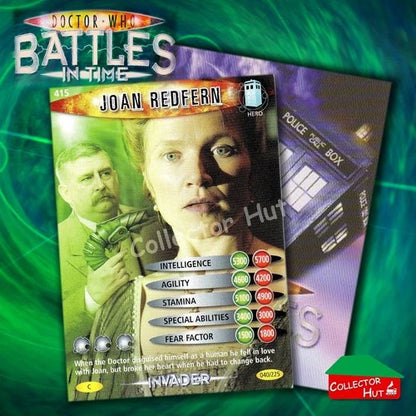 DOCTOR WHO Battles in Time #376-600 INVADER RARE & COMMON CARDS YOU CHOOSE