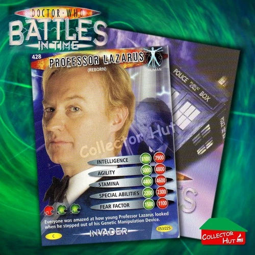 DOCTOR WHO Battles in Time #376-600 INVADER RARE & COMMON CARDS YOU CHOOSE