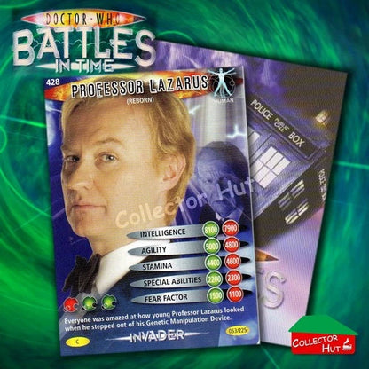 DOCTOR WHO Battles in Time #376-600 INVADER RARE & COMMON CARDS YOU CHOOSE