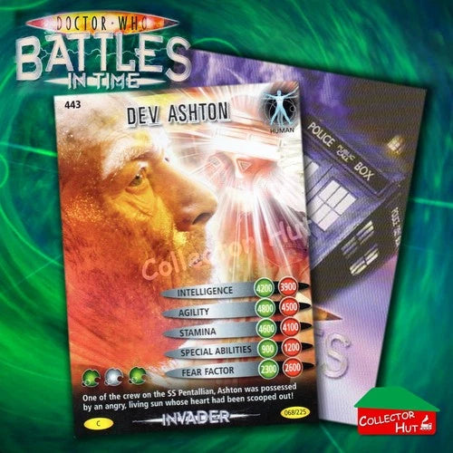 DOCTOR WHO Battles in Time #376-600 INVADER RARE & COMMON CARDS YOU CHOOSE