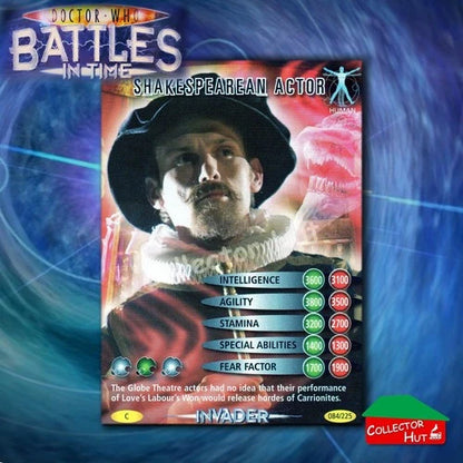 DOCTOR WHO Battles in Time #376-600 INVADER RARE & COMMON CARDS YOU CHOOSE