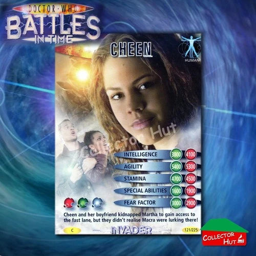 DOCTOR WHO Battles in Time #376-600 INVADER RARE & COMMON CARDS YOU CHOOSE