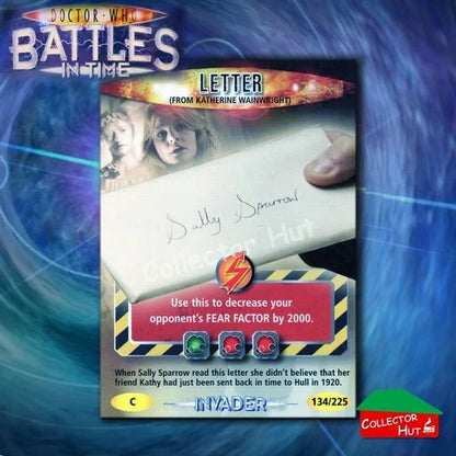 DOCTOR WHO Battles in Time #376-600 INVADER RARE & COMMON CARDS YOU CHOOSE