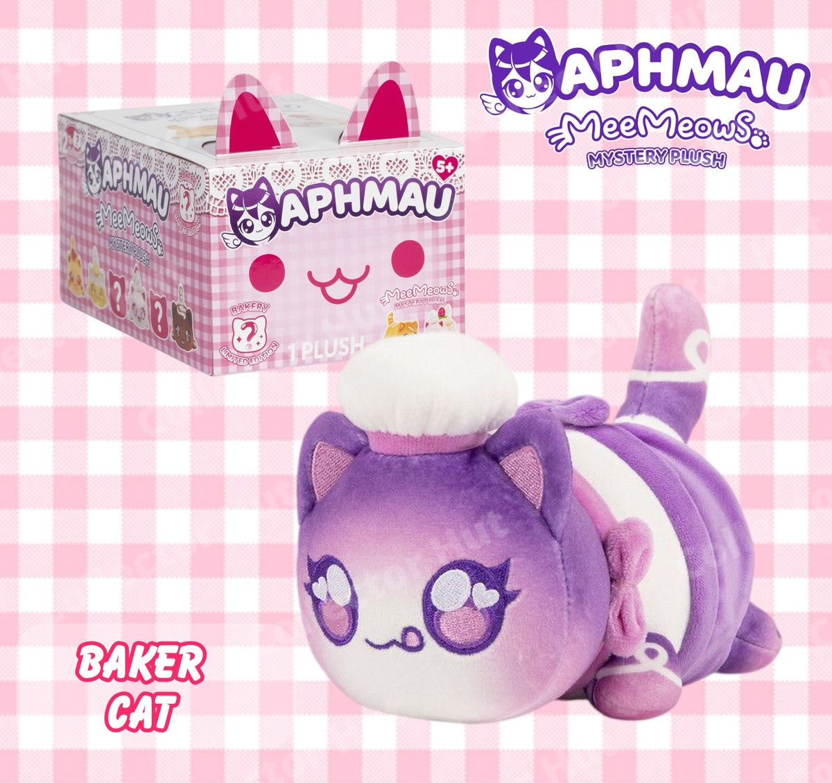 Aphmau MeeMeows Mystery 6" Plush Toys BAKERY Identified You Choose