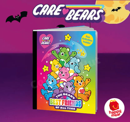McDonalds Happy Meal 2025 HALLOWEEN CARE BEARS Plush Soft Toys