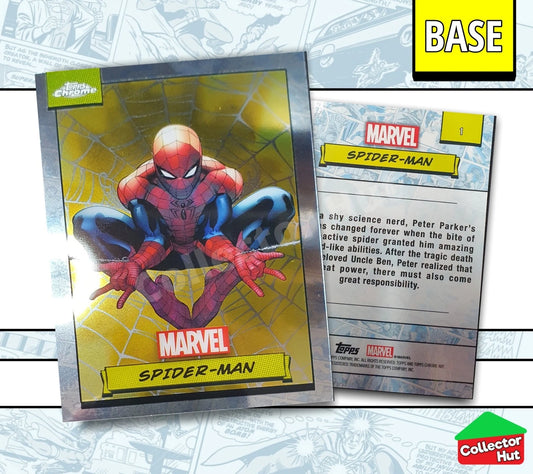 Marvel Topps Chrome 2024 Base Card Collection 1-150 YOU CHOOSE