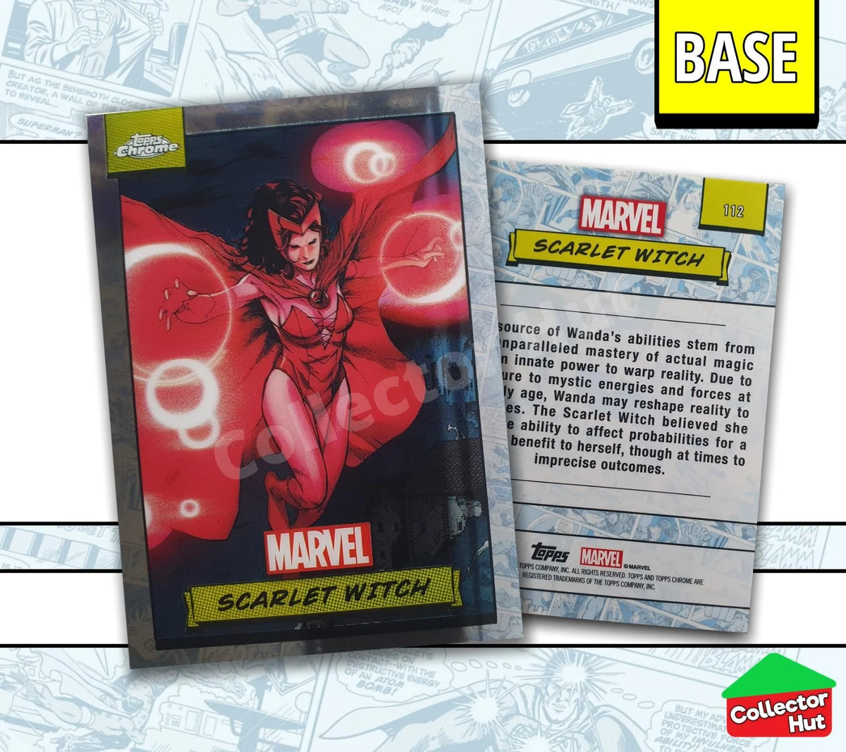 Marvel Topps Chrome 2024 Base Card Collection 1-150 YOU CHOOSE