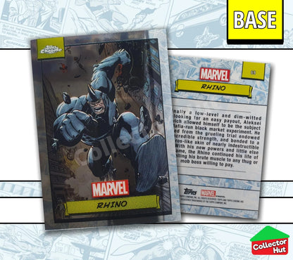 Marvel Topps Chrome 2024 Base Card Collection 1-150 YOU CHOOSE