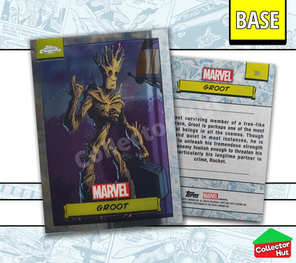 Marvel Topps Chrome 2024 Base Card Collection 1-150 YOU CHOOSE