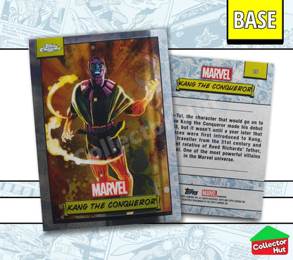 Marvel Topps Chrome 2024 Base Card Collection 1-150 YOU CHOOSE