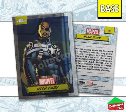 Marvel Topps Chrome 2024 Base Card Collection 1-150 YOU CHOOSE