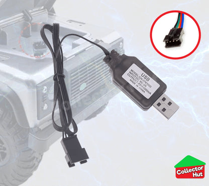 RC 18650 LiPo Battery JST SM Plug USB Chargers 2S 7.4V 3S 11.1V Batteries