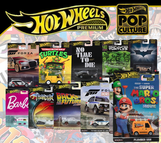 Hot Wheels Premium Pop Culture Themed Vehicles HXD63 Real Riders