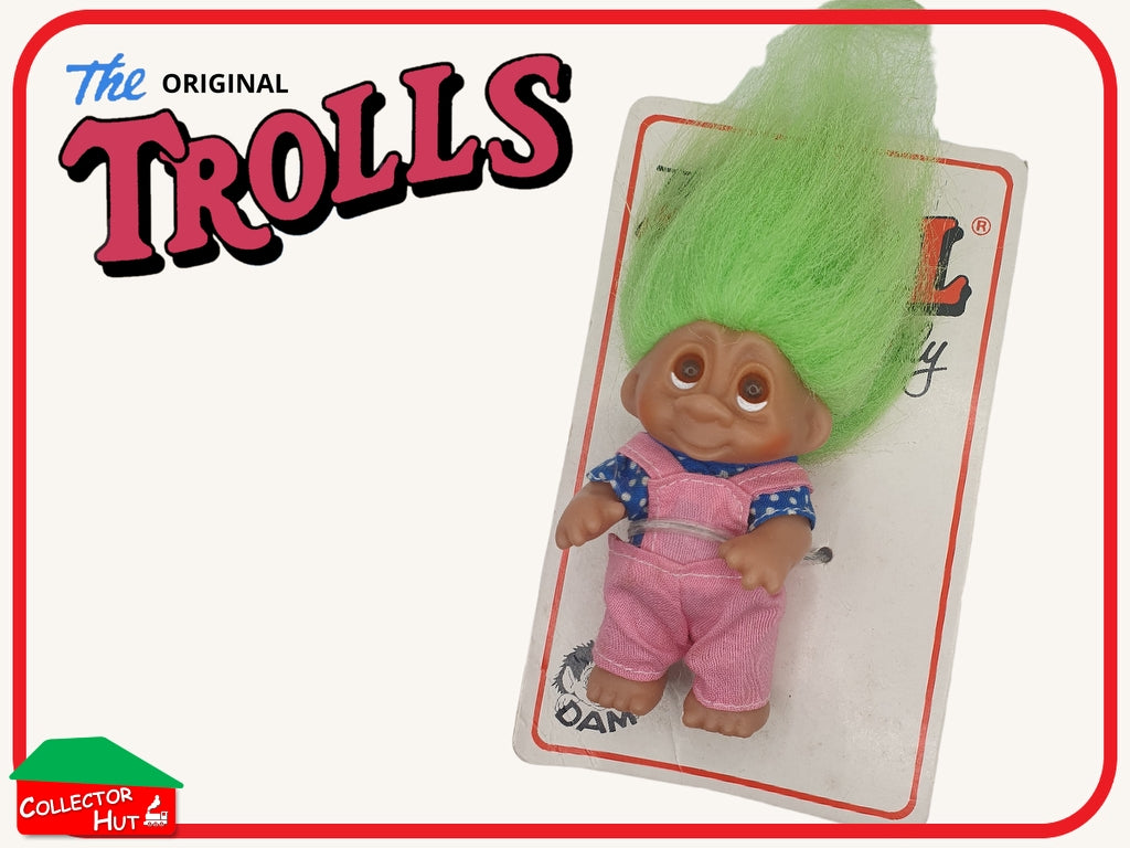 Trolls Original Thomas Dam Vintage 1985 3" Dress Dolls