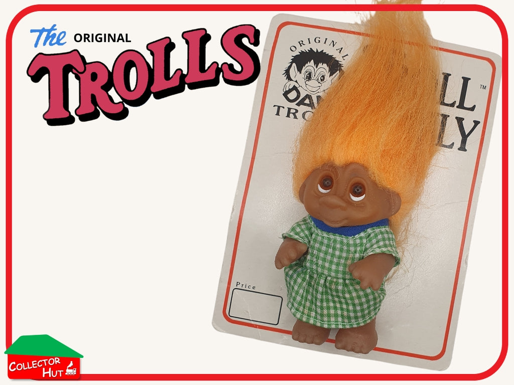 Trolls Original Thomas Dam Vintage 1985 3" Dress Dolls