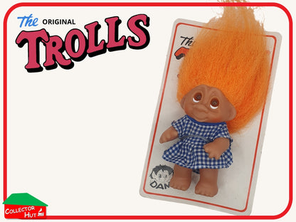 Trolls Original Thomas Dam Vintage 1985 3" Dress Dolls