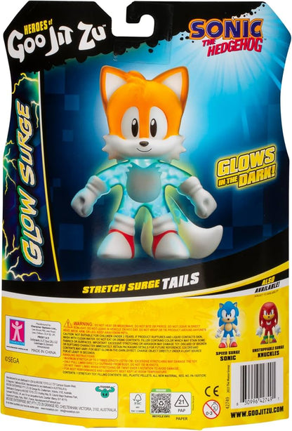 Heroes of Goo Jit Zu Sonic the Hedgehog GLOW EMERALD Sensory Toys to Collect!