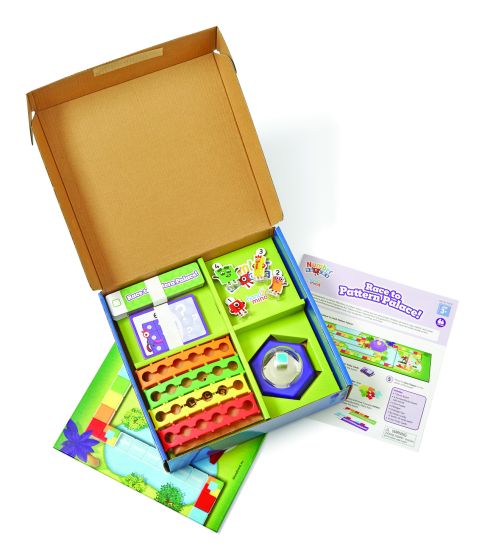 Numberblocks Race to Pattern Palace Board Game 2-4 Players Learning Resources