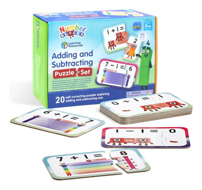 Numberblocks Educational Puzzle Game Sets CBeebies