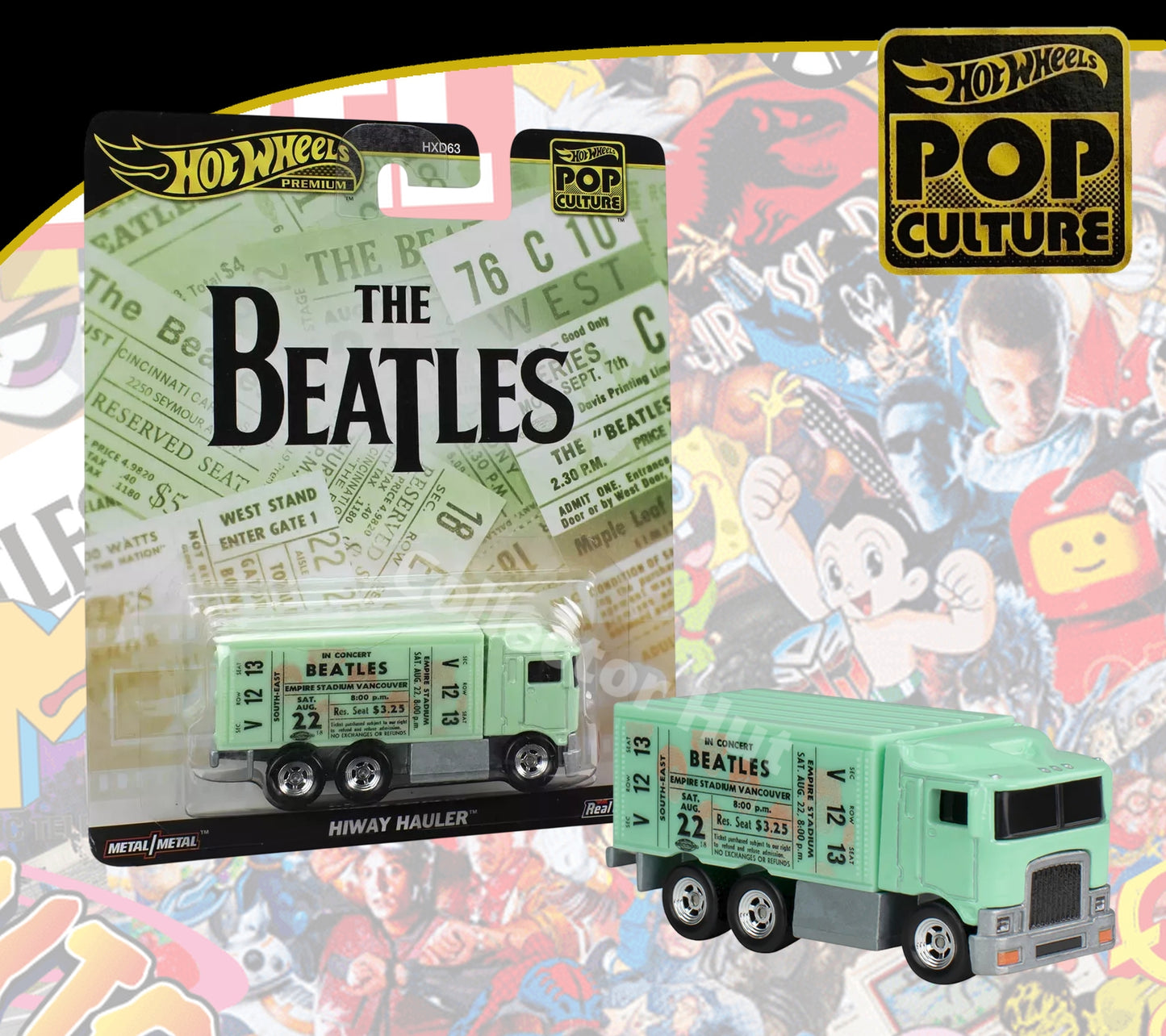 Hot Wheels Premium Pop Culture Themed Vehicles HXD63 Real Riders