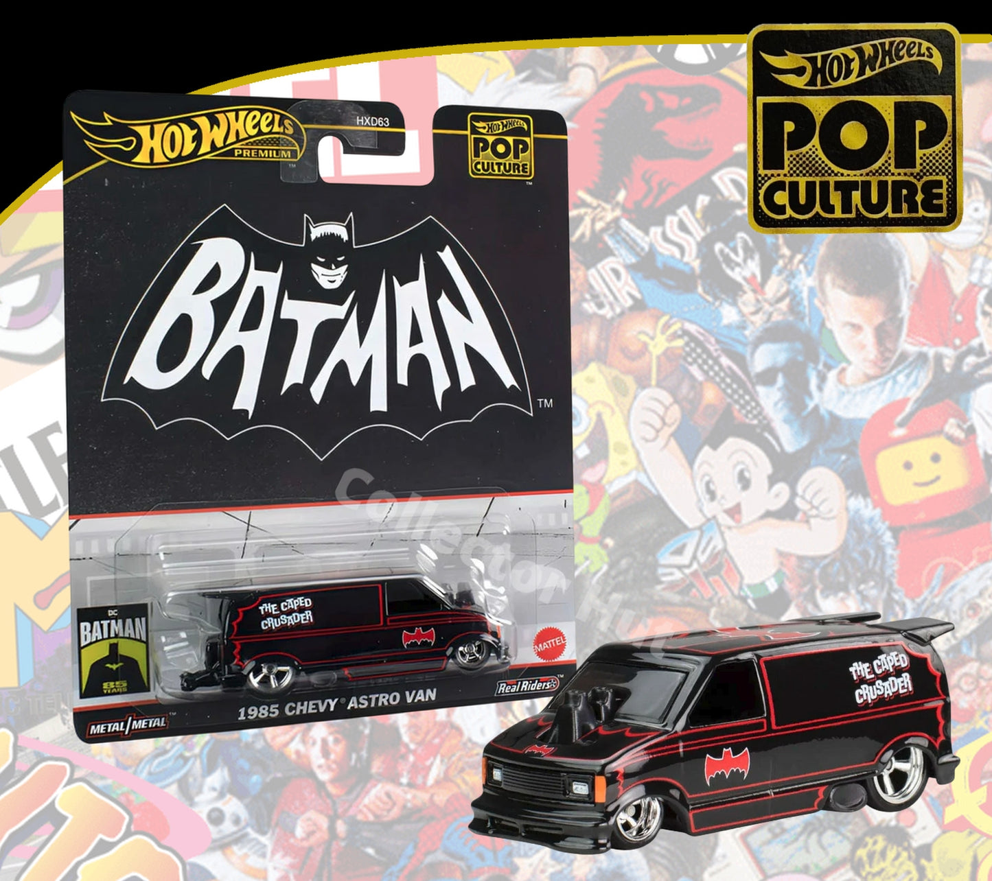 Hot Wheels Premium Pop Culture Themed Vehicles HXD63 Real Riders