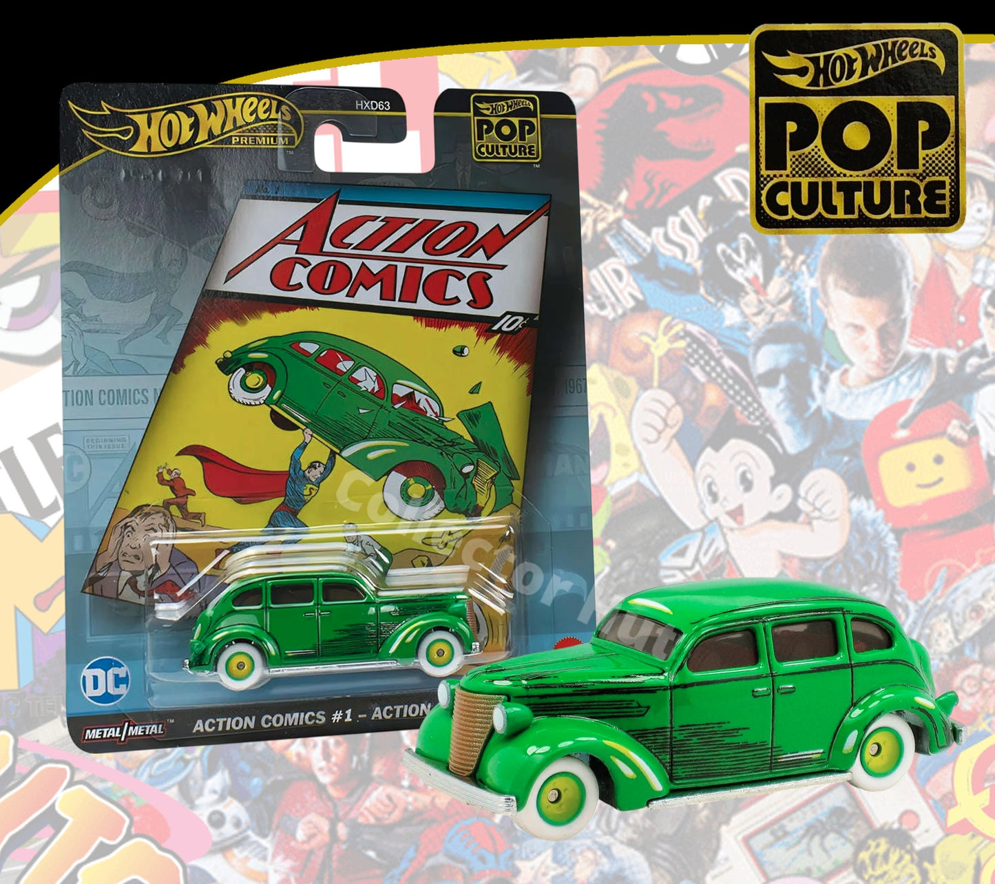 Hot Wheels Premium Pop Culture Themed Vehicles HXD63 Real Riders