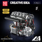 Mould King Technology Motorized Engine Building Block Model Sets